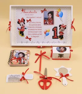 Tava de mot fetite Minnie Mouse 7 piese