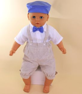 Trusou botez baieti de vara ingerasul Rafael cu tricolor set complet