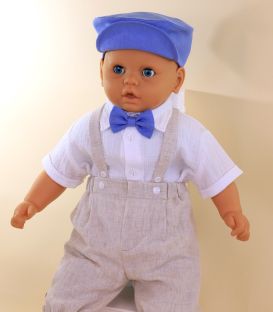 Trusou botez baieti de vara ingerasul Rafael cu tricolor set complet