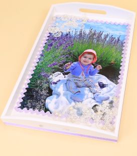 Tavita mot personalizata cu poza prim plan