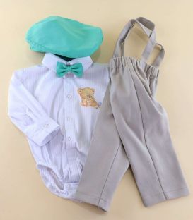 Set de botez complet cu ursuleti 17 piese