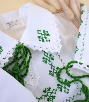 Broderie Camasa Costum Traditional Bebe