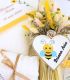 Trusou de botez fete, albinuta cu jucarie -3 
