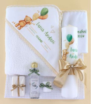 Trusoude botez cu ursulet si baloane