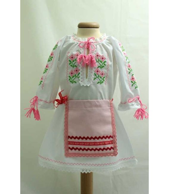 Costumas traditional fete botez Anghelina