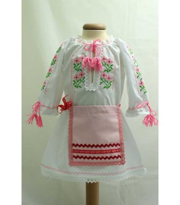 Costumas traditional fete botez Anghelina