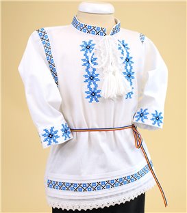 Trusou traditional turcoaz - camasa sau ie