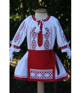 Costum botez fetite traditional Cristina