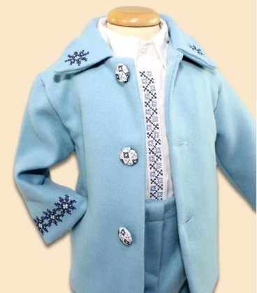 Trusou traditional romanesc complet de iarna baieti Alexandru