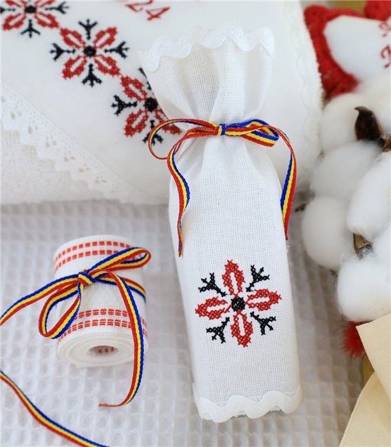 Sticluta de mir brodata traditional