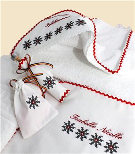 Trusou botez complet iarna model traditional Isabelle