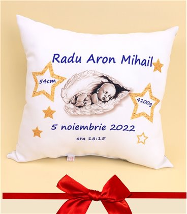 Perna personalizata ingeras in aripioare