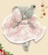 Jucarie handmade elefant de plus personalizata cu nume