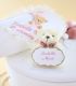 Trusou botez lux, fete personalizat set complet, ursulet, Isabelle