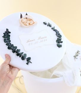 Trusou botez lux, fete, personalizat, set complet, ingeras