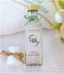 Trusou complet botez baiat personalizat – Ingeraș Verde