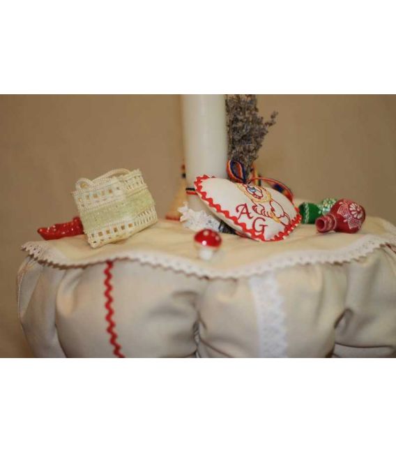 Trusouri botez traditionale - Trusou botez traditional complet broderie floare