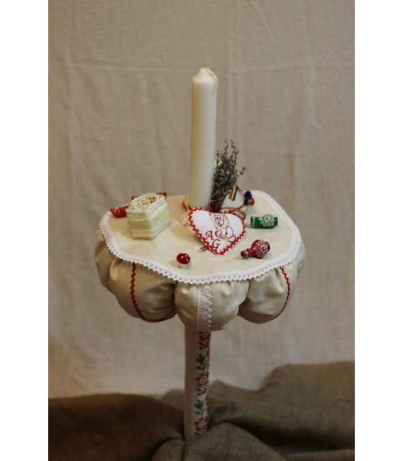 Trusouri botez traditionale - Trusou botez traditional complet broderie floare