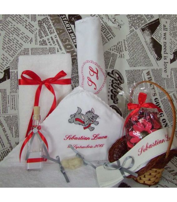 Trusou botez personalizat Aristocats