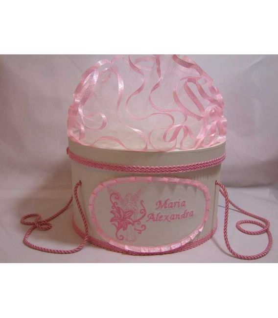 Cutie rotunda botez Ingeras si Crin