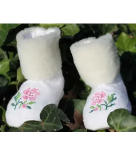 Botine brodate traditionale Codruta