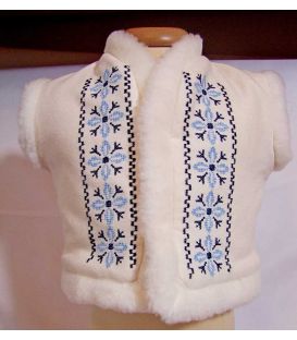 Bundita botez brodata traditionala Stelute