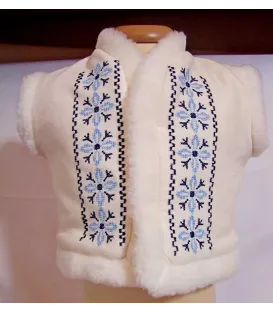 Bundita botez brodata traditionala Stelute