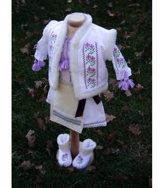 Costum national botez complet Violeta