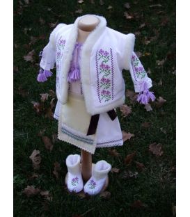 Costum national botez complet Violeta