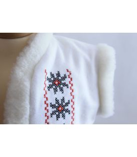 Costum botez traditional fetite complet Stelute