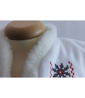 Costum botez traditional fetite complet Stelute