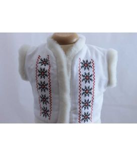 Costum botez traditional fetite complet Stelute