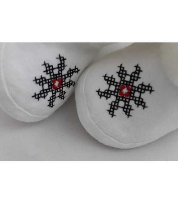 Costum botez traditional fetite complet Stelute