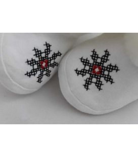 Costum botez traditional fetite complet Stelute