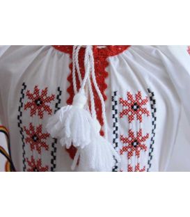 Costum botez traditional fetite complet Stelute
