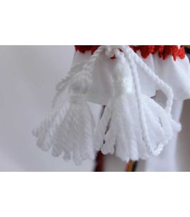 Costum botez traditional fetite complet Stelute