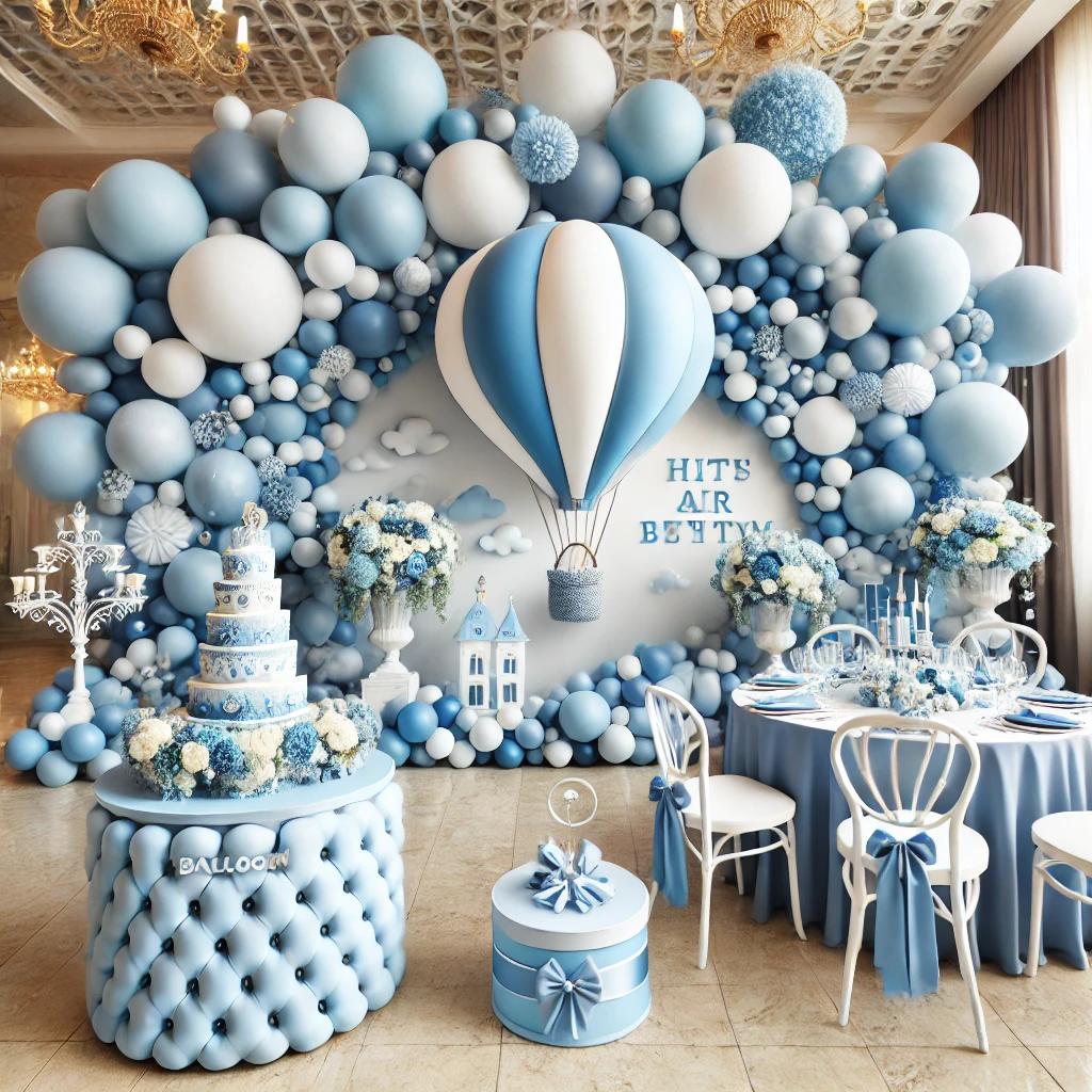 Tematica botez  balon aer cald