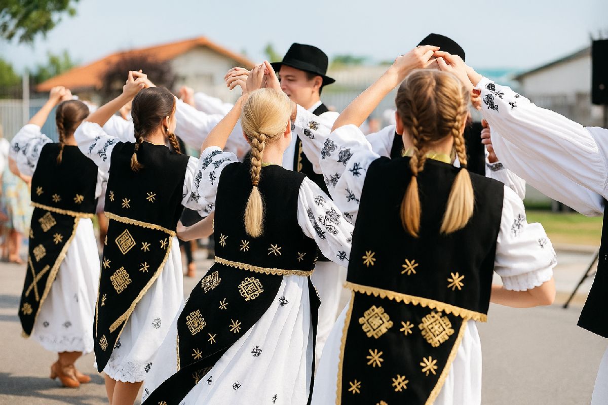 Costume populare ansambluri folclorice banat