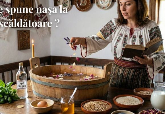 Ce spune nașa la scăldătoare şi ce trebuie să folosească ?