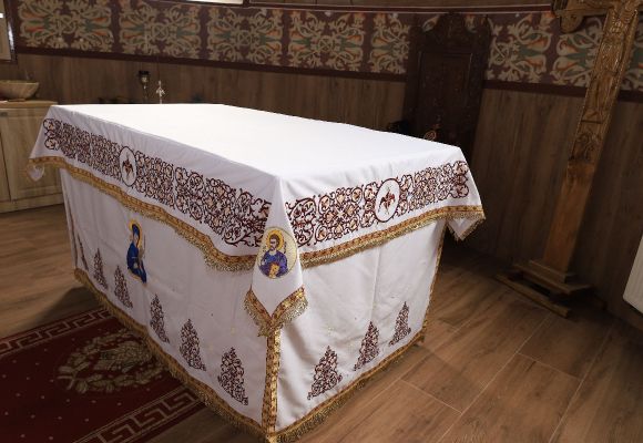Acoperaminte sfanta masa - Cum se realizează acoperamintele pentru altar
